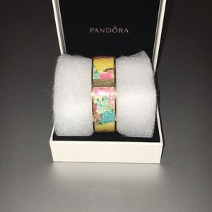 Lilly Pulitzer flowered bracelet